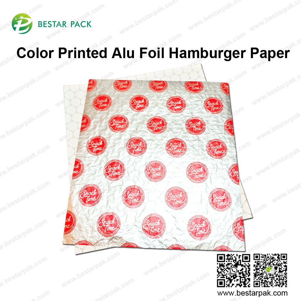 Why Wholesale Color Printed Alu Foil Hamburger Paper is the Ultimate Choice for QSR Brands?