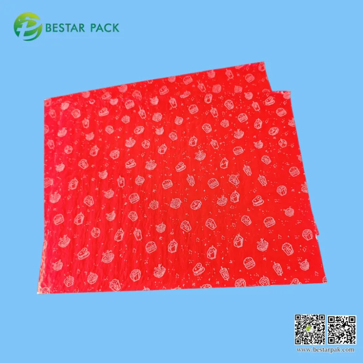 Customized Printed Honeycomb Foil Sandwich Package Paper